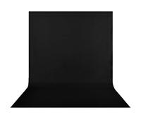 HEMMOTOP Black Photo Backdrop, 6x9ft, Photography Screen Backdrops