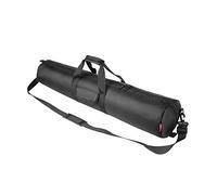 HEMMOTOP Tripod Carrying Case, 39x7in All Sides 0.4in Thick Padded Tripod Bag with Shoulder Strap and Handle, Heavy Duty Light Stand Bag with Two Zippered Pockets for Pool Cue, Speaker Stand -R10018