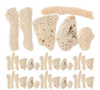 Hemobllo 1 Bag of Crushed Coral with High Efficiency Filtration and Fish Debris Removal for Freshwater Aquarium Filter Media for Fish Layout and Coral Decoration