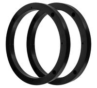 Hemobllo 1 Pair 6.5 Inch Plastic Car Speaker Mounting Spacer Ring, Easy to Install Vehicle Accessories for Car Speaker and Audio System, Sound Clarity with Hollow Design