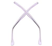 Hemobllo 1 Pair Metal Replacement Eyeglasses Arms Legs for Reading Glasses and Glasses, Comfortable to Wear and Prevent Frame from Breaking, Sturdy Purple Eyeglass Repair Accessory