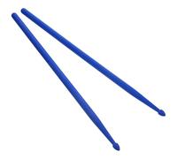 Hemobllo 1 Pair Nylon Drumsticks Drum Mallets Blue Resistant to Breakage Easy to Store Percussion Instrument Mallets for Beginners Stage Performance Practice