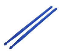 Hemobllo 1 Pair Nylon Drumsticks with Anti-skid Handles for Practitioners and New Drummers, Reduce Wrist Fatigue, Suitable for Tongue Drums and Marimbas, Blue Colour for Comfortable