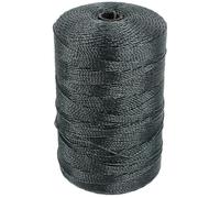 Hemobllo 1 Roll Nylon Twine Braided Fishing Rope Multi-function Zero Stretch Multiple Strand Nylon String for Kite Stringing and Fishing Net Repair