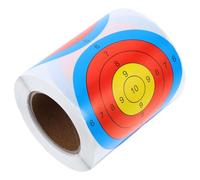 Hemobllo 1 Roll of Glow-in-the-dark Shooting Target Stickers for Target Practice, Paper Material with Night Visibility, 200 Pieces, for Outdoor and Indoor Shooting Training