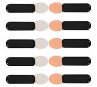 Hemobllo 10 Pcs Eyeshadow Applicator Brushes Soft Sponge Tips for Precision Application, Multiuse Acrylic and Pmma Makeup Tools for Daily Makeup and On-the-go Touch-ups