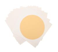 Hemobllo 10 Sheets 33x33cm Thick Mirror-finish Xuan Paper for Chinese Calligraphy and Painting Semi-raw Traditional Rice Paper with Antique White Outer and Vintage Inner Surface Art Drawing