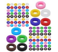 Hemobllo 100 Pairs Silicone Eyeglass Ear Grips Comfortable Fit and Anti-slip Design, Soft Temple Tip Sleeves for Secure Hold, for Sports Sunglasses and Everyday Glasses