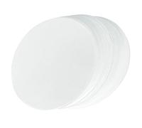 Hemobllo 100 Pcs White Round Burger Patty Paper Sheets 11cm Non-Stick Parchment Paper for Smash Burger and Food Separation, Versatile Use and Easy to Use Kitchen Baking Accessory