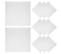 Hemobllo 100 Pieces Absorbent Disposable Bird Cage Liner Paper 35x35cm for Parakeet Canary Macaw Finch Pet Birdcage Bedding Pads Cage Lining Accessories