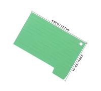 Hemobllo 100 Sheets Small Memo Pads for Office Use, Light Green Paper Note Pads with Lined Pages, for Organizing and Planning, Convenient Schedule Planning Paper for Students and Office