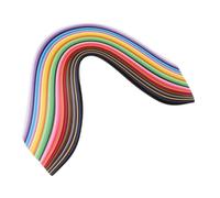 Hemobllo 1000pcs Quilling Paper Strips Wide Craft Material for DIY Card Making Scrapbooking Family Art Activities Extensive Color Range Easy to Use for All Ages