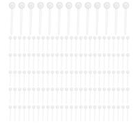 Hemobllo 1000pcs Transparent Sequin Pins for Crafting Tacks Press Pins for Foam Balls DIY Handicraft Accessories for Christmas Ornaments and Sewing Projects