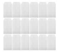 Hemobllo 100pcs Glassine Paper Bags White Semi Packing Bags for Bread Candy Bakery with Versatile Use for Party Favors and Everyday Use