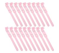 Hemobllo 100pcs Hospital Wristbands Adjustable PVC Identification Bracelets with Writable Birth Info for Maternity and Patient Use