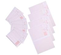 Hemobllo 100pcs Public Service Exam Answer Card with Machine Readable Technology and Printing Quality, Paper Material Test Answer Sheets for Classroom and Standardized Testing Practice