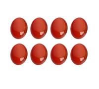 Hemobllo 10pcs 13x18mm Oval Red Agate Stone Cabochons DIY Jewelry Time Accessories Gemstone Patch for Beads Craft Making
