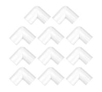 Hemobllo 10pcs 16mm Acrylic Right Angle Fish Tank Hose Connectors Aquarium Filter Tube Joint Fitting Accessories for Aquarium Water Flow Systems