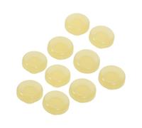 Hemobllo 10pcs Brake Pedal Switch Stopper Pads Replacement Auto Parts Cushion for Compatible Models Car Brake Pedal Stopper Rubber Pads Kit