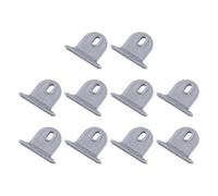Hemobllo 10pcs Caravan Awning Hooks Set, Camper Exterior Awning Accessory Hangers for Clothes, Shoes, and Hats, Replacement Rv Motorhome Wall Hooks for Touring Car Use