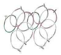 Hemobllo 10pcs Guzheng B String Replacement Set 6-10 Strings Multipurpose Guzheng Accessories Kit for Chinese Musical Instrument Maintenance