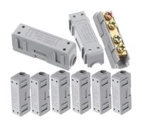 Hemobllo 10pcs High-temperature Resistant Wire Connector Nut Kit Quick Splicing Terminal Blocks for Industrial Cable Wiring Fast Installation Reliable Crimp Connection Protective Covers