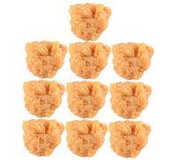 Hemobllo 10Pcs Imitation Chicken Model Wear Resistant Simulation Food Props for Early Education Photography Party Decoration and Food Display