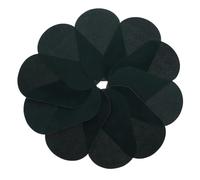 Hemobllo 10pcs Jeans Cloth Patch Iron on Denim Appliques Elliptical Cloth Simple Sweater Patches Repairing Can Be Cut into Shapes for Home