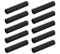 Hemobllo 10pcs Mm Tremolo Arm Replacement Bushing for Electric Guitar Tremolo System, Black Plastic Whammy Bar Tube Sleeve, 1.50x0.31 Inch Insert to Responsiveness and Reduce Body