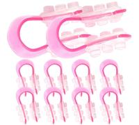 Hemobllo 10pcs Nose Lifting Shaper Clips Non-surgical Soft Plastic and Silicone Nose Shaper for Men and Women for Home Use and Beauty Salons to Shape