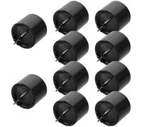 Hemobllo 10pcs Passive Piezo Buzzer 5v 42ω Electromagnetic Electronic Tone Alarm for Industrial Equipment and Motorcycle Security Systems