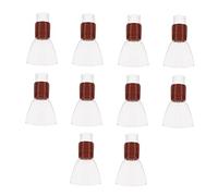 Hemobllo 10Pcs Plastic Suona Reed Durable Musical Instrument Accessories Lightweight Portable Design Polished Surface for Safe Use for Musicians Beginners