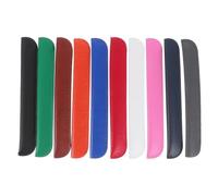 Hemobllo 10pcs Pu Portable Pen Cover Pu Pencil Protector Stylish Design Comfortable to Hand Business Use Mixed Color Pen Case for Electronic Pencil Random Color