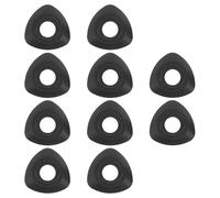 Hemobllo 10pcs Removable Hiking Pole Baskets for Ski Poles Enhanced Stability and Universal Fit Black Tpr Mud and Snow Basket Accessories for Outdoor Hiking and Climbing Activities