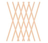Hemobllo 10pcs Wooden Dowels Model Construction Strips for Aircraft and Ship Modeling Craft Wood Dowels Beginners and Professionals