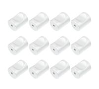 Hemobllo 12 Pack Cylindrical Knobs Aluminum Alloy Cabinet Door Handles Single Hole Handles for Furniture Bedroom Kitchen