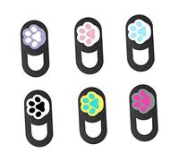 Hemobllo 12pcs Cat Claw Style Webcam Covers for Privacy Protection Cartoon Design Camera Safety Covers for Laptop and Computer