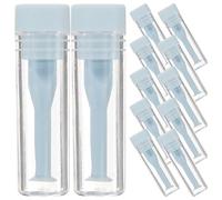 Hemobllo 12pcs Contacts Lens Remover Stick with Nonslip Surface, Portable Plastic Contact Lens Applicator for Travel Use, Easy to Carry Nursing Supplies Tool