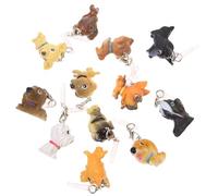 Hemobllo 12pcs Earphone Jack Plug Dustproof Pvc Dog Decor Phone Pendant Lightweight Earphone Plug Set for Phone