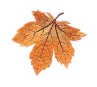 Hemobllo 12pcs Embroidered Maple Leaf Applique Patches DIY Sewing Accessories for Clothes Bags Hats Vibrant Autumn Leaf Design for Repair and Decoration