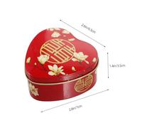 Hemobllo 12Pcs Heart Shape Tin Boxes Wedding Candy Tins with Easy Open Lid for Party Favors Small Gift Storage Cookie Packaging