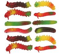 Hemobllo 12Pcs Realistic Simulation Crawling Insects Fun Prank for Halloween Decorations Educational Play Birthday Parties and Imaginative Games