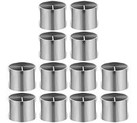 Hemobllo 12pcs Replacement Gas Stove Knobs for Gas Cooker Metal Stove Control Knobs for Household Use