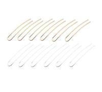 Hemobllo 12pcs Silver Hair Accessories DIY Making Supply Vintage Copper Hair Pins for Women Delicate Ornaments Suitable for Wedding and Engagement