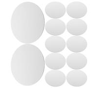 Hemobllo 12pcs White Sublimation Mouse Pad Blanks 2mm Thick Non-slip