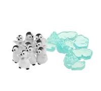 Hemobllo 15pcs Mini Resin Penguin Figurines Cute Kawaii Tiny Penguins for Dollhouse and Garden Miniature Versatile Decor with Balanced Aesthetics and Realistic Appearance