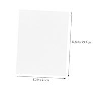 Hemobllo 15pcs Transparent Vinyl Sticker Paper Printable Transparency Sheets for Inkjet Printers Compatible with Mimaki Novajet for Custom Labels Decals and Digital Craft Printing