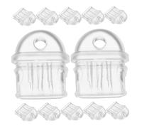 Hemobllo 15pcs Usb Type c -dust Plugs for Charging Ports Transparent Dust Caps to Prevent Liquid and Dirt Damage Compatible and Devices