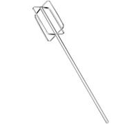 Hemobllo 16-inch Heavy Duty Stainless Steel Meat Stirring Rod, 4-Blade Professional Meat Whisk for Paste & Hot Pot Base, Manual & Electric Drill Attachment Stirrer for Sausage, Peanut Sauce Mixing