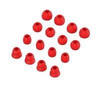 Hemobllo 16 Pcs Silicone Earbud Tips for PowerbeatsPro, Soft Comfortable Earphone Covers, Noise Ear Tips Compatible with Beats - Red